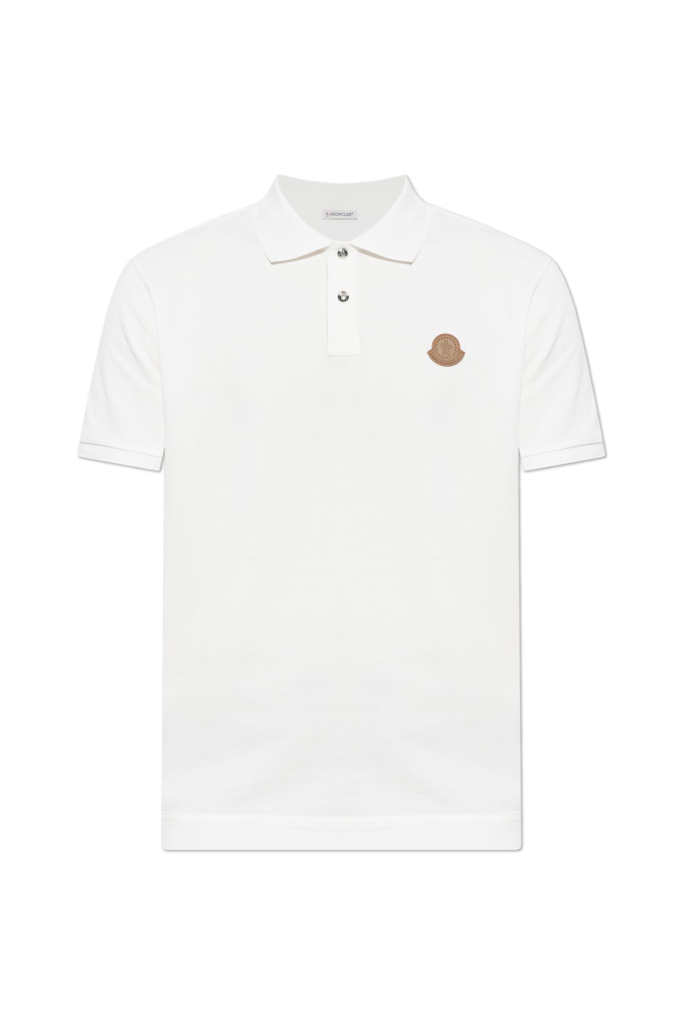 Moncler Polo shirt with logo patch | Men's | Vitkac 6e19-9 未使用